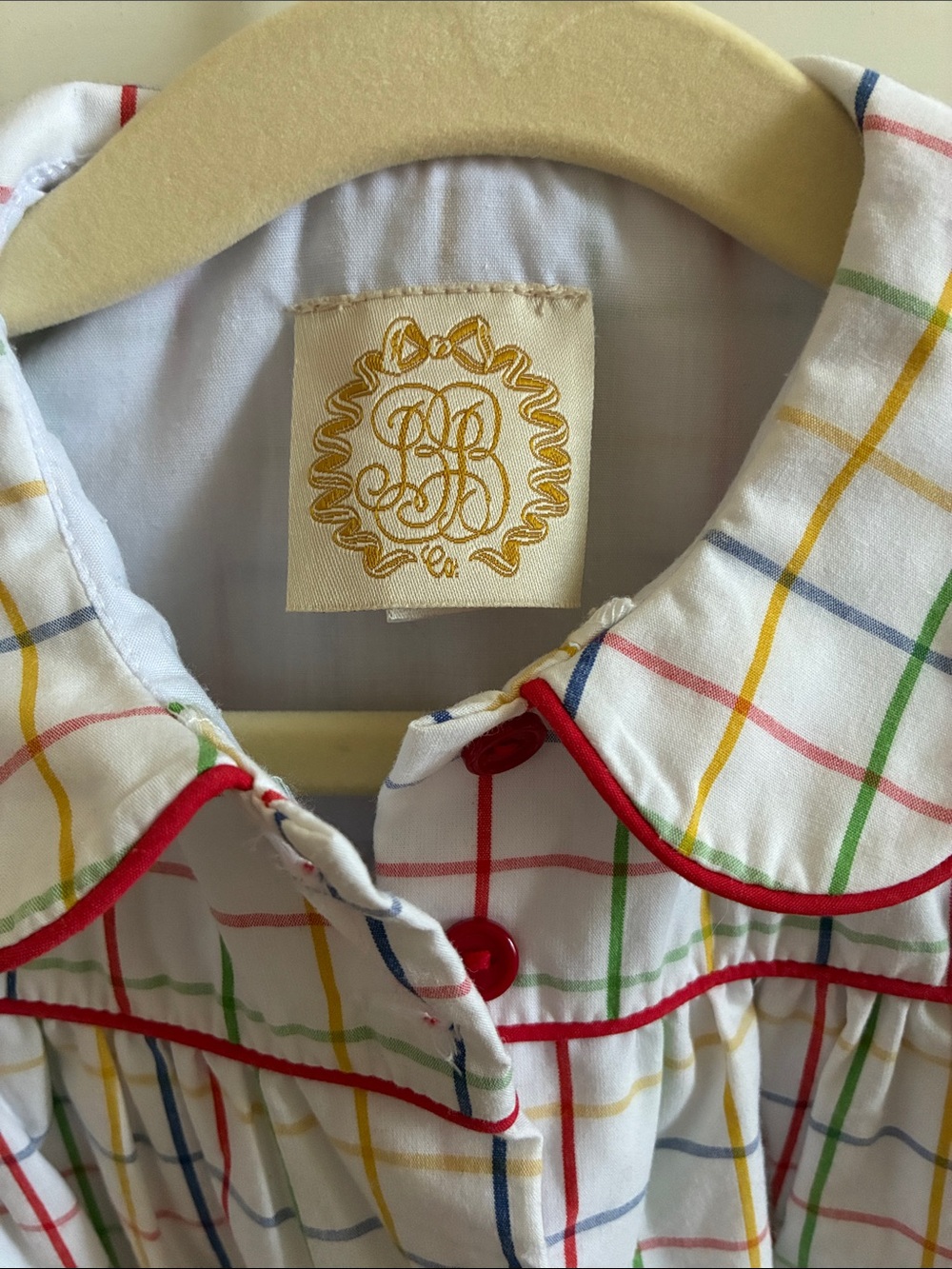 TBBC Plaid Peter Pan Collar Dress - Picture 2 of 5